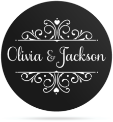 Gobo Wedding Filigree Hearts