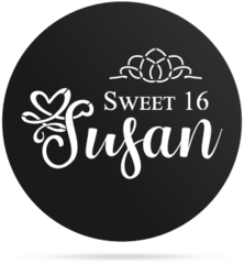 Gobo Sweet16 Heart Crown 