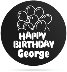 Gobo Birthday Ballons