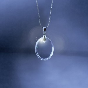 Crystal Oval Necklace
