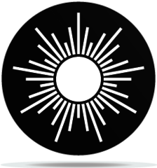 Gobo Planets Sun 10