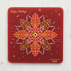 Pcb coaster christmas flower