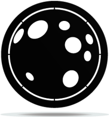 Gobo Planets Moon