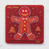 Pcb coaster christmasf cookie
