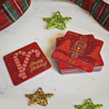 Pcb coaster christmas nutcraker candy