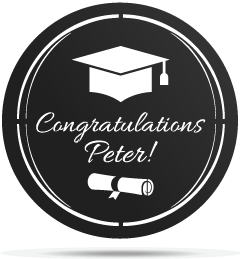 Gobo Holiday Graduation