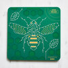 Pcb coaster bee