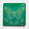 Pcb coaster butterfly
