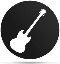 1133002 gobo music electric guitar