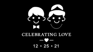 Digital Gobo Wedding Celebrating