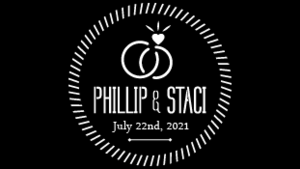 Digital Gobo Wedding Love Ring