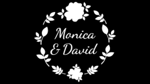 Digital Gobo Wedding Vintage Flowers