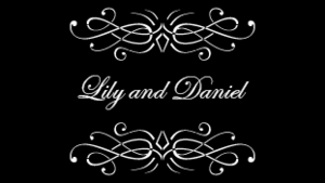 Digital Gobo Wedding Ornament