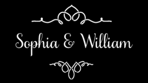 Digital Gobo Wedding Rounded 