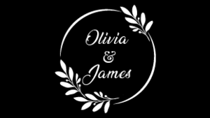 Digital Gobo Wedding Olive