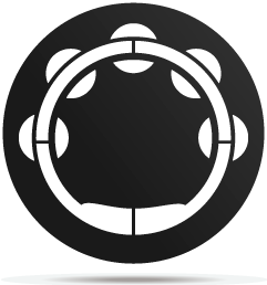 1133010 gobo music tamburine