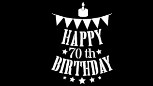 Digital Gobo Birthday Pennants Custom