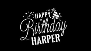 Digital Gobo Birthday Celebration