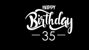 Digital Gobo Birthday Year