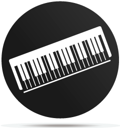 1133013 gobo music keyboard