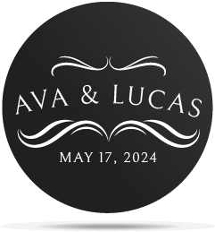 Wedding modern ornament