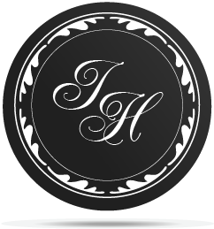 Wedding big initials