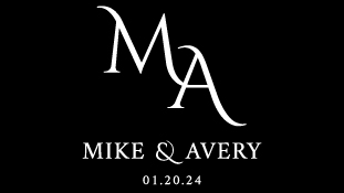 Digital gobos news wedding 1