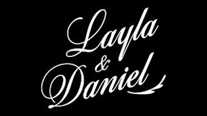 Digital Gobo Wedding Cursive Names