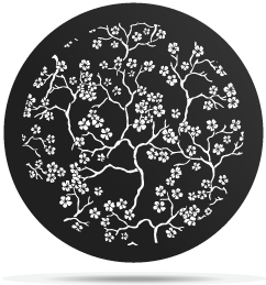 Gobo Breakup Pattern Cherry Blossom