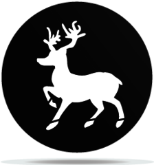 Gobo Christmas Reindeer