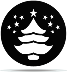 Gobo Christmas Tree