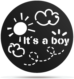 0233004 gobo baby boy sun