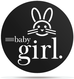 0233007 gobo baby girl bunny