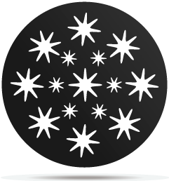 1533010 gobo stars 10