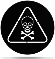 Gobo Signs Dangerous