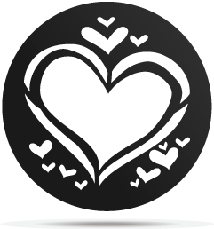 1833003 gobo valentines funny hearts