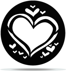 Gobo Valentine's Funny Hearts