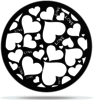 Gobo Valentine's Love Hearts