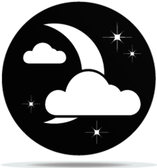 Gobo Weather Night