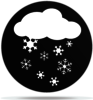 Gobo Weather Snowing
