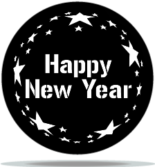 Happy New Year Stars