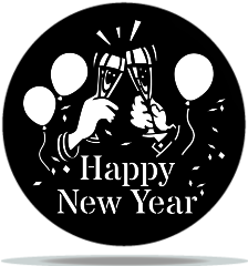 Happy New Year Toast
