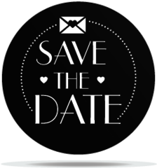 Gobo Wedding Save the date