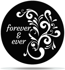 Gobo Wedding Forever & Ever