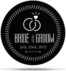 Gobo Wedding Love Ring