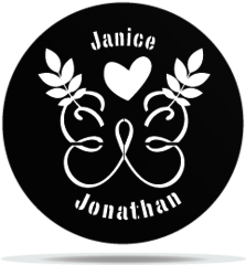Gobo Wedding Butterfly