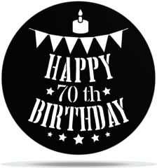 Gobo Birthday Pennants Custom