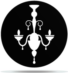Gobo Chandelier Lamp 12