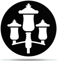 Gobo Chandelier Lamp 15