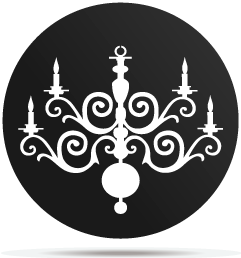 0433016 gobo chandelier lamp 16